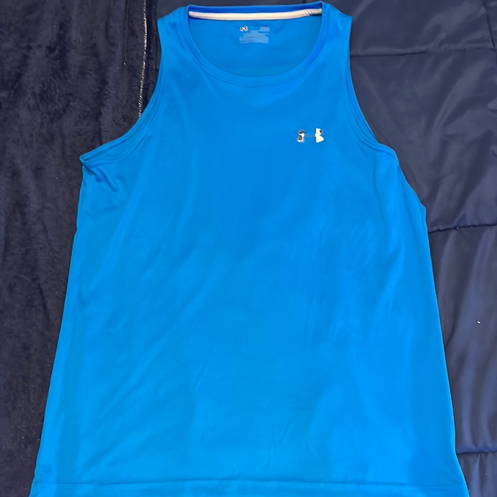 Blue tank